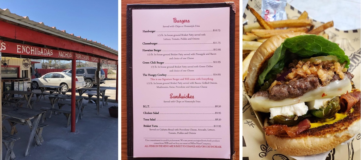 The Ranch House Menu