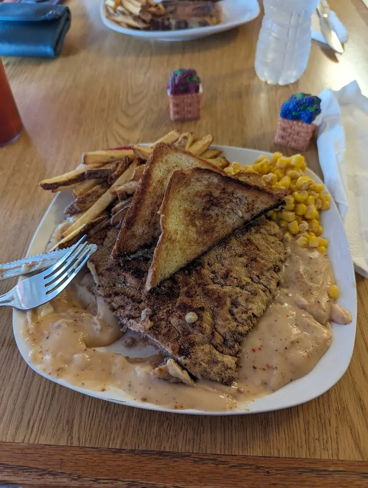 Chicken Fried Steak and Fries