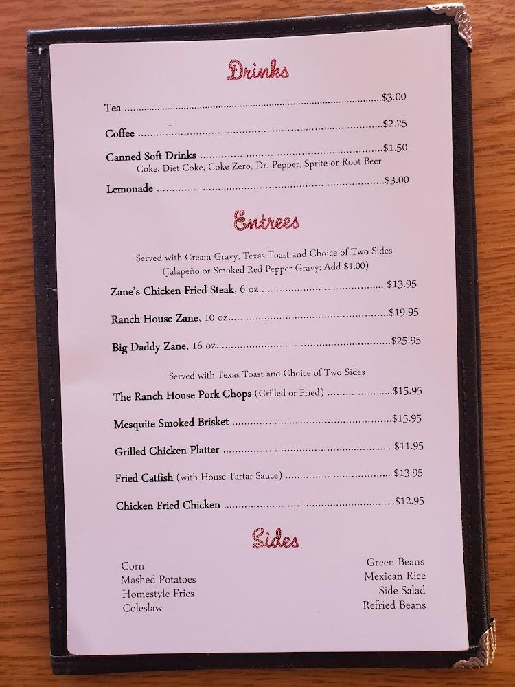 The Ranch House Menu image 2