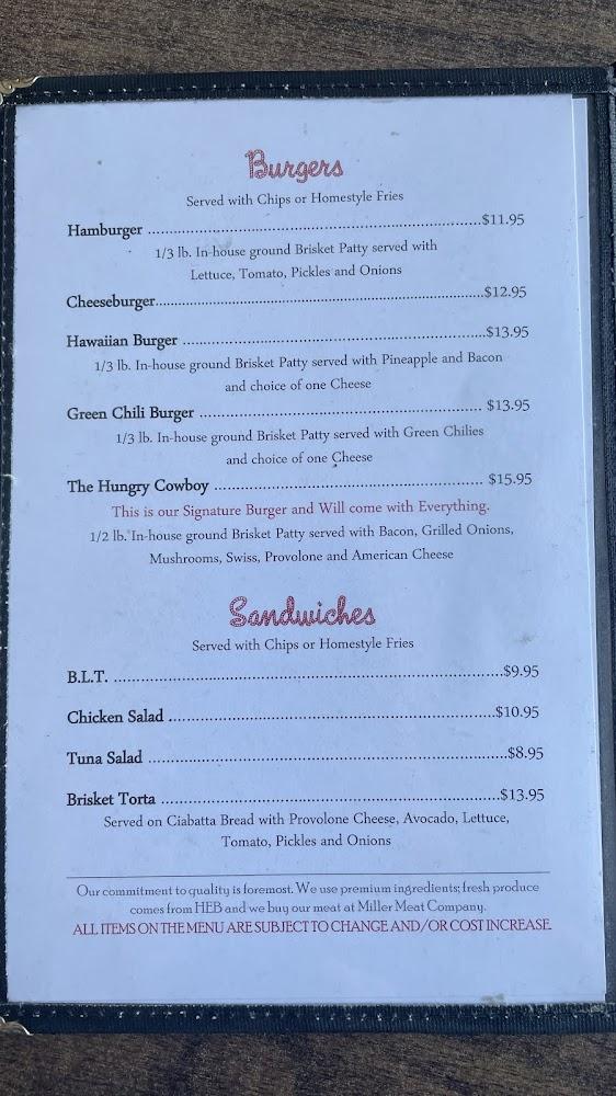 The Ranch House Menu image 3